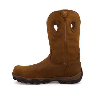 11" Work Pull On Hiker Boot | MHKBNW1 | Side View