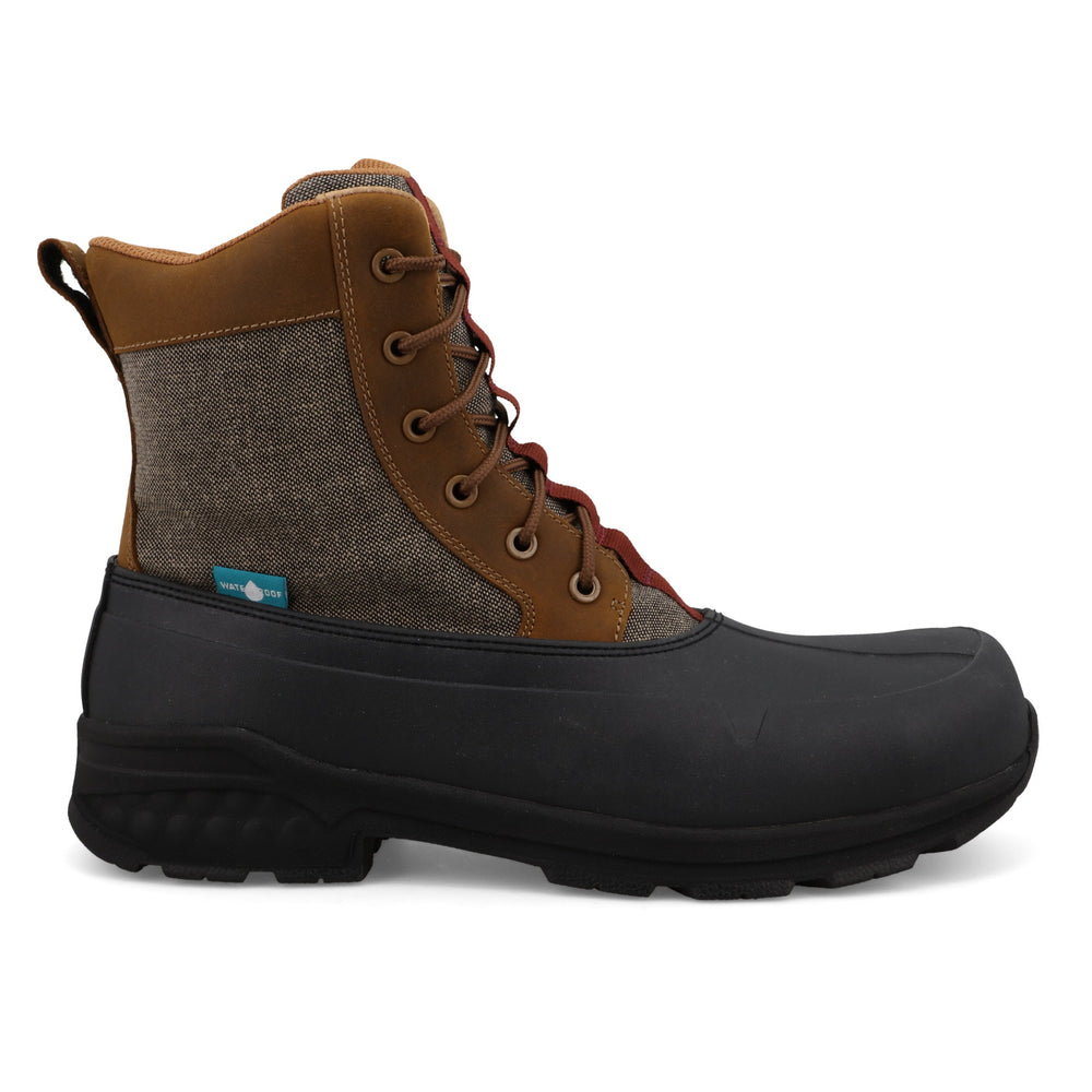 Botas de trabajo de goma con cordones de 8" | MRLNW01