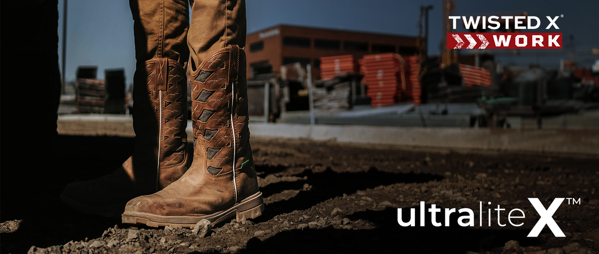 <h2><strong>Work boots don't have to be heavy.</strong></h2>