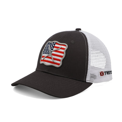 Gorra con hebilla patriótica | CAP0004 | Quarter View