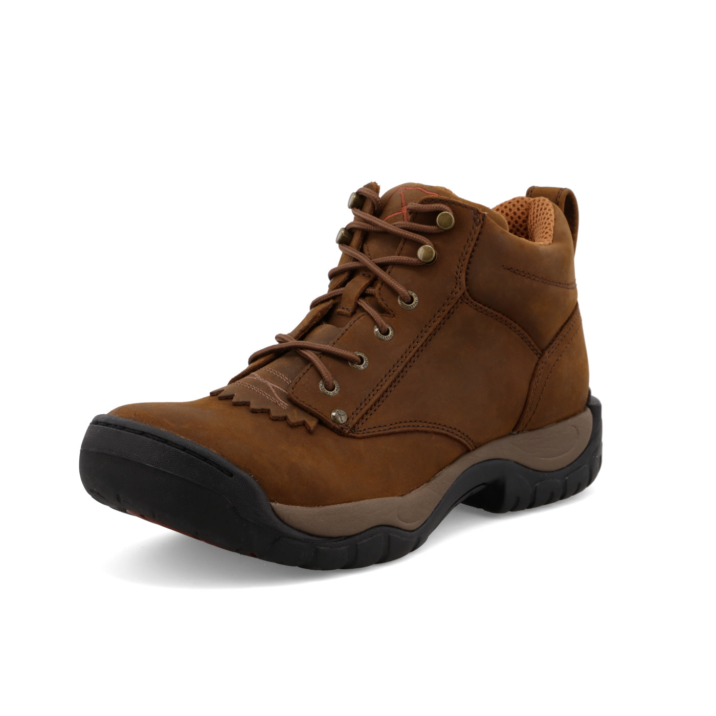 Twisted x lace hot sale up steel toe boots