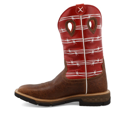 12" Western Work Boot | MXB0008 | Side View
