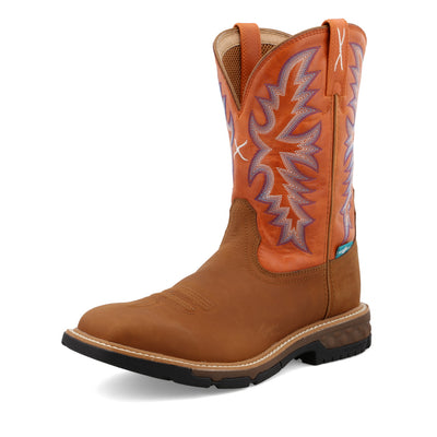 11" Western Work Boot | MXBW004 | Quarter View