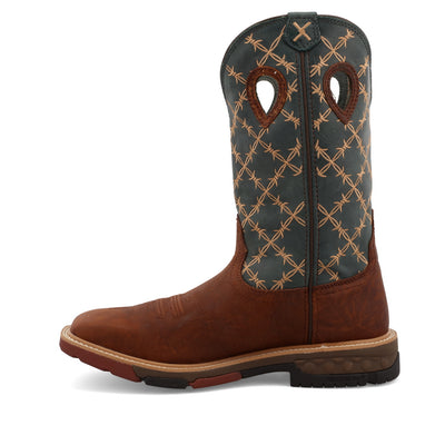 12" Western Work Boot | MXB0005 | Side View