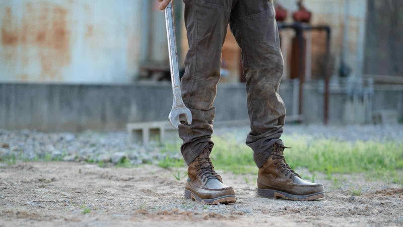 Botas de trabajo ligeras con puntera compuesta: más ligeras para sus pies 