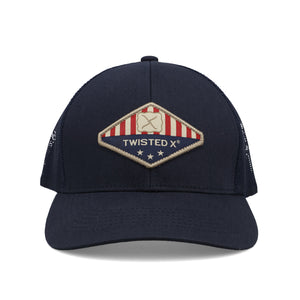 Patriotic Patch Cap | CAP0009 | Side View
