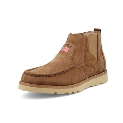 6" Wedge Sole Boot | MCA0083 | Quarter View