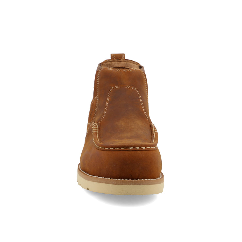 Bota Chelsea de trabajo con suela de cuña de 4" | MCAN001