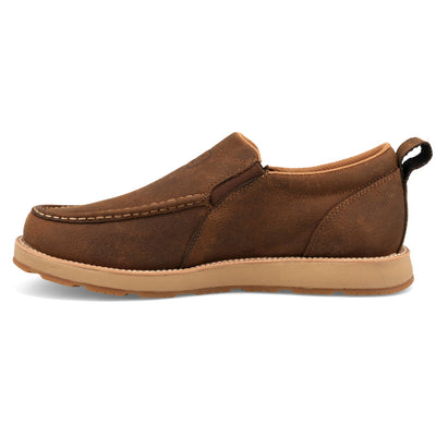 Zapatos sin cordones con suela de cuña CellStretch® | MCAX004 | Side View