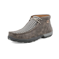Woven Grey & Grey