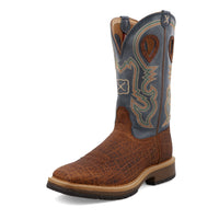 Distressed Saddle & Peacock
