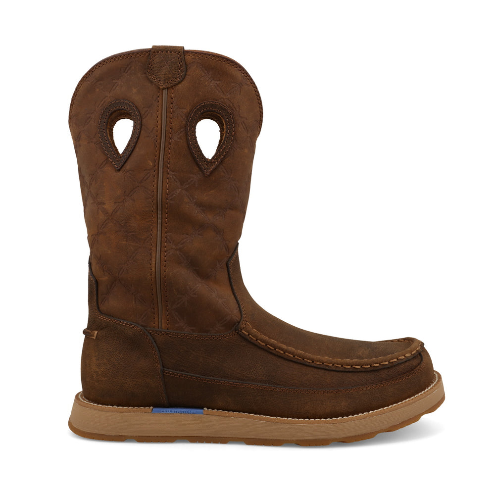 11" Work Pull On Wedge Sole Boot | MCBX001