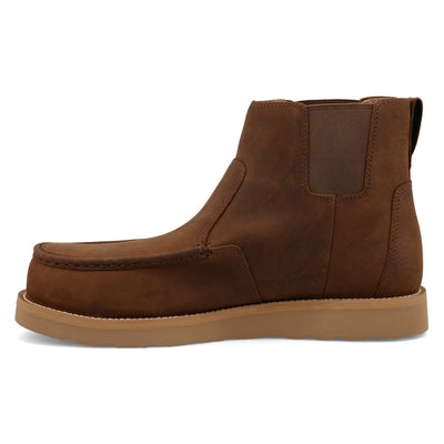 6" Work Chelsea Wedge Sole Boot | MWWN003 | Side View