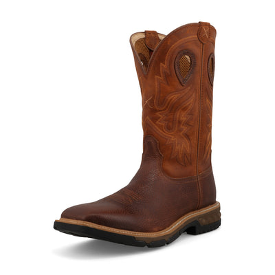 12" Western Work Boot | MXB0011 | Quarter View