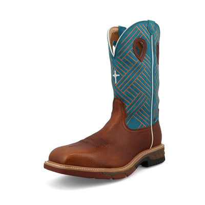 Bota de trabajo vaquera de 12" | MXBAW07 | Quarter View