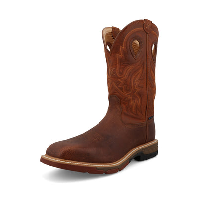 12" Western Work Boot | MXBAW08 | Quarter View