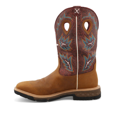 12" Western Work Boot | MXBW005 | Side View
