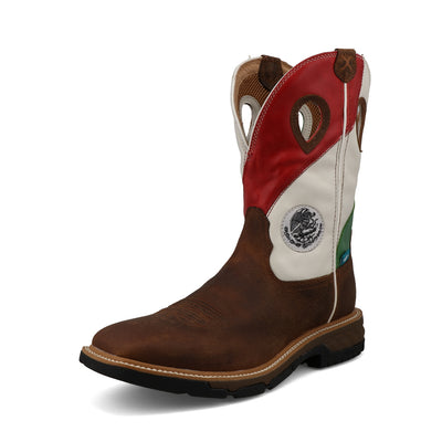 11" Western Work Boot | MXBW006 | Quarter View