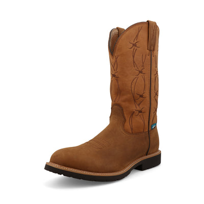12" Western Work Boot | MXBW009 | Quarter View
