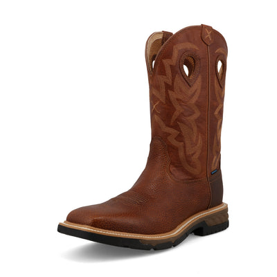 12" Western Work Boot | MXBW011 | Quarter View