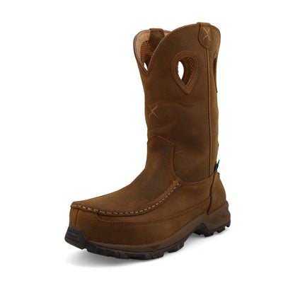Bota de trabajo tipo excursionista de 10" sin cordones | WHKBNW1 | Quarter View