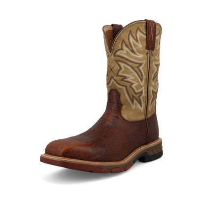 Bota de trabajo vaquera de 11" | MXBA008 | Quarter View