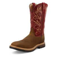Distressed Latigo & Red