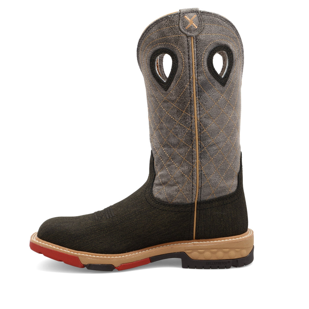 Bota de trabajo vaquera de 12" | MXBA002