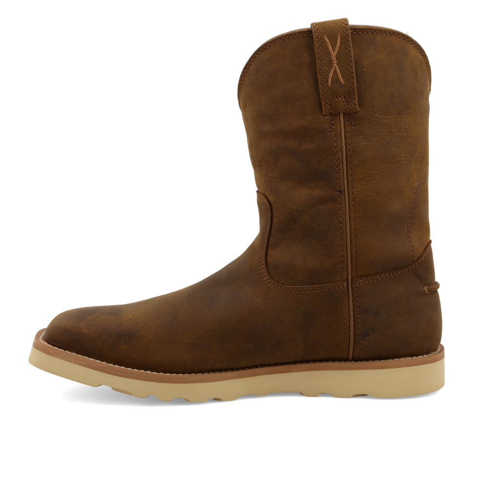 10" Work Pull On Wedge Sole Boot | MCBW001