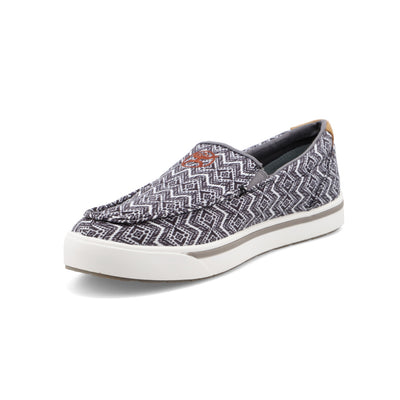 Zapato de dedo sin cordones Hooey® | MHYC027 | Quarter View