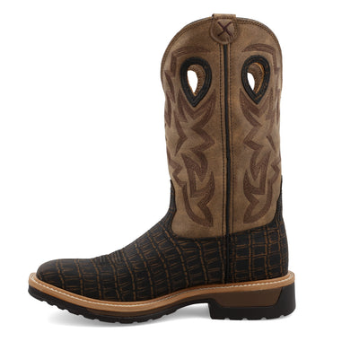 12" Western Work Boot | MLCW023 | Side View