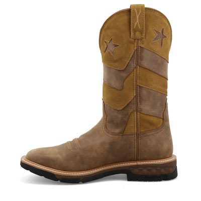 12" Western Work Boot | MXB0009 | Side View