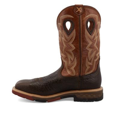 Bota de trabajo vaquera de 12" | MXBAW02 | Side View