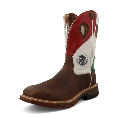 11" Western Work Boot | MXBAW03 | Quarter View