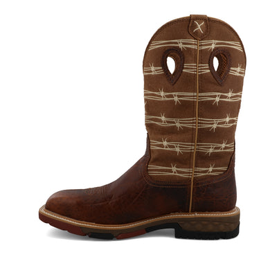 Bota de trabajo vaquera de 12" | MXBAW05 | Side View