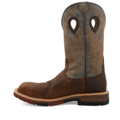 Bota de trabajo vaquera de 12" | MXBN005 | Side View