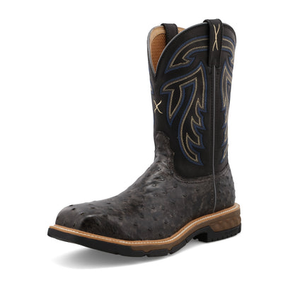 11" Western Work Boot | MXBN007 | Quarter View
