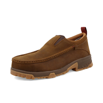 Mocasines de trabajo sin cordones | MXCC003 | Quarter View