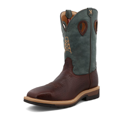 Bota de trabajo vaquera de 12" | MLCS006 | Quarter View
