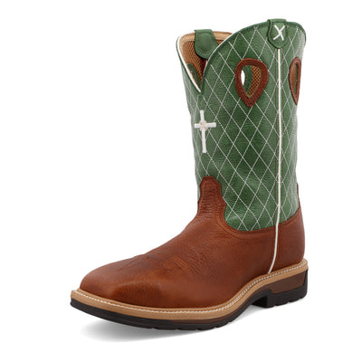 Bota de trabajo vaquera de 12" | MLCS002 | Quarter View