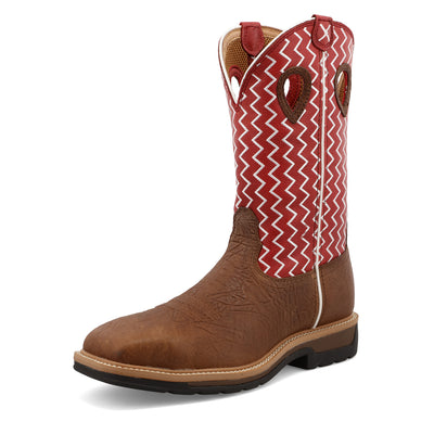 12" Western Work Boot | MLCS001 | Quarter View