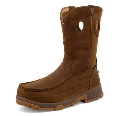 Bota de trabajo sin cordones de 11" | MXCNM01 | Quarter View