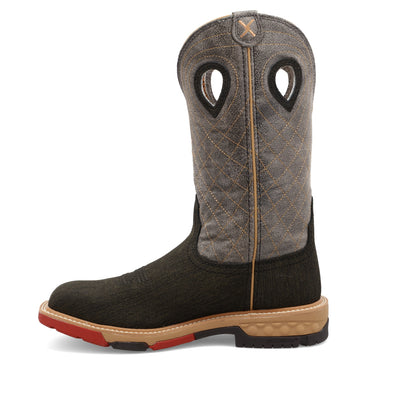 Bota de trabajo vaquera de 12" | MXBA002 | Side View