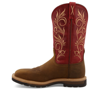 11" Western Work Boot | WLCS003 | Side View