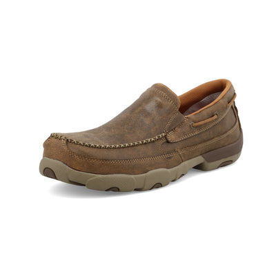 Mocasines de trabajo sin cordones | MDMSC03 | Quarter View