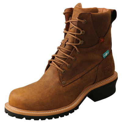 8" Logger Boot | MLGCW03 | Quarter View